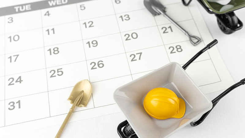 ご契約・工事日程の調整