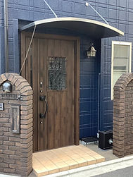 玄関ドア施工事例 施工後