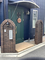 外装・外構施工例（門柱）施工後